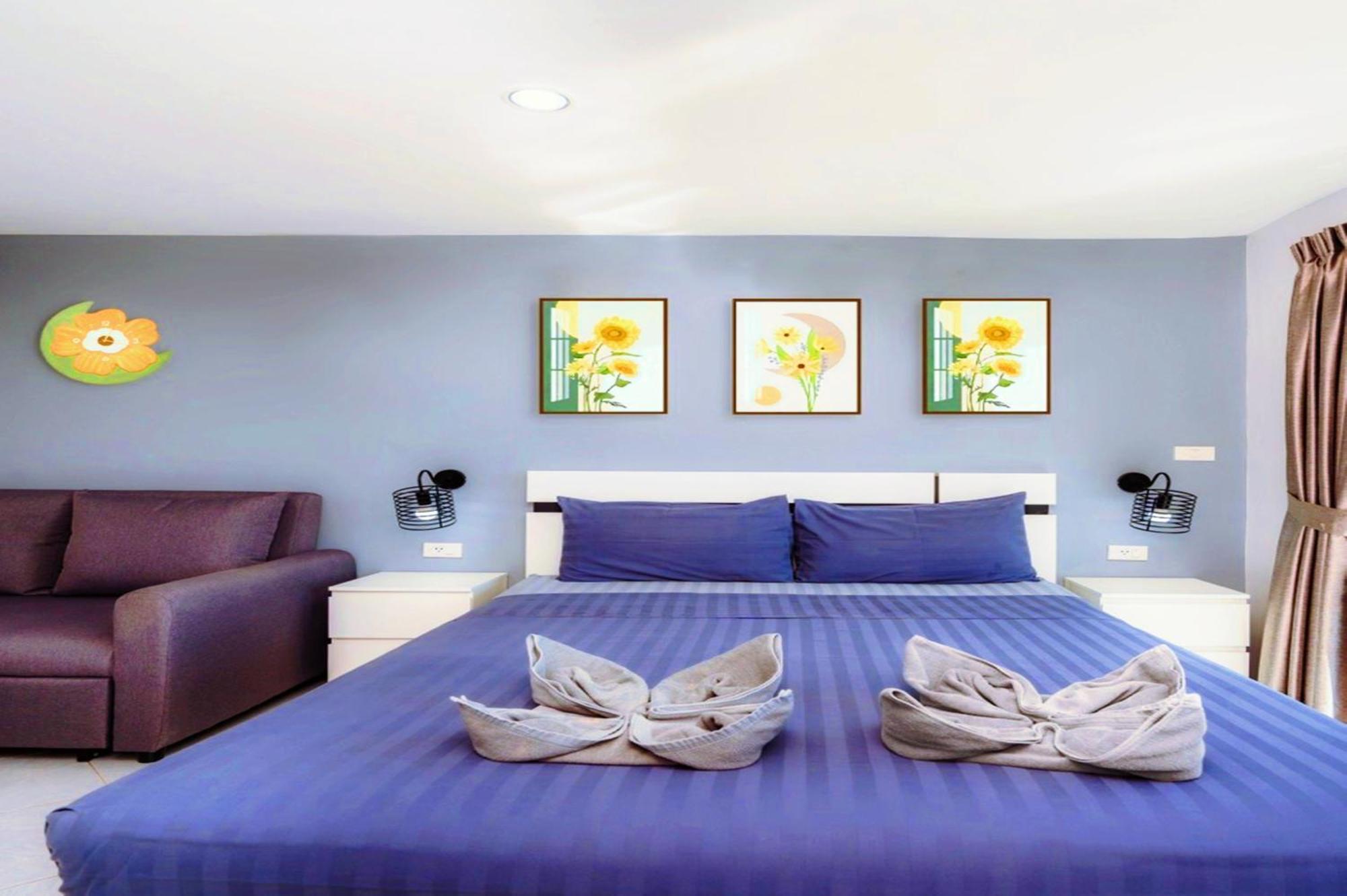 Soi 7 Hua Hin-Happy Rent Aparthotel Rum bild